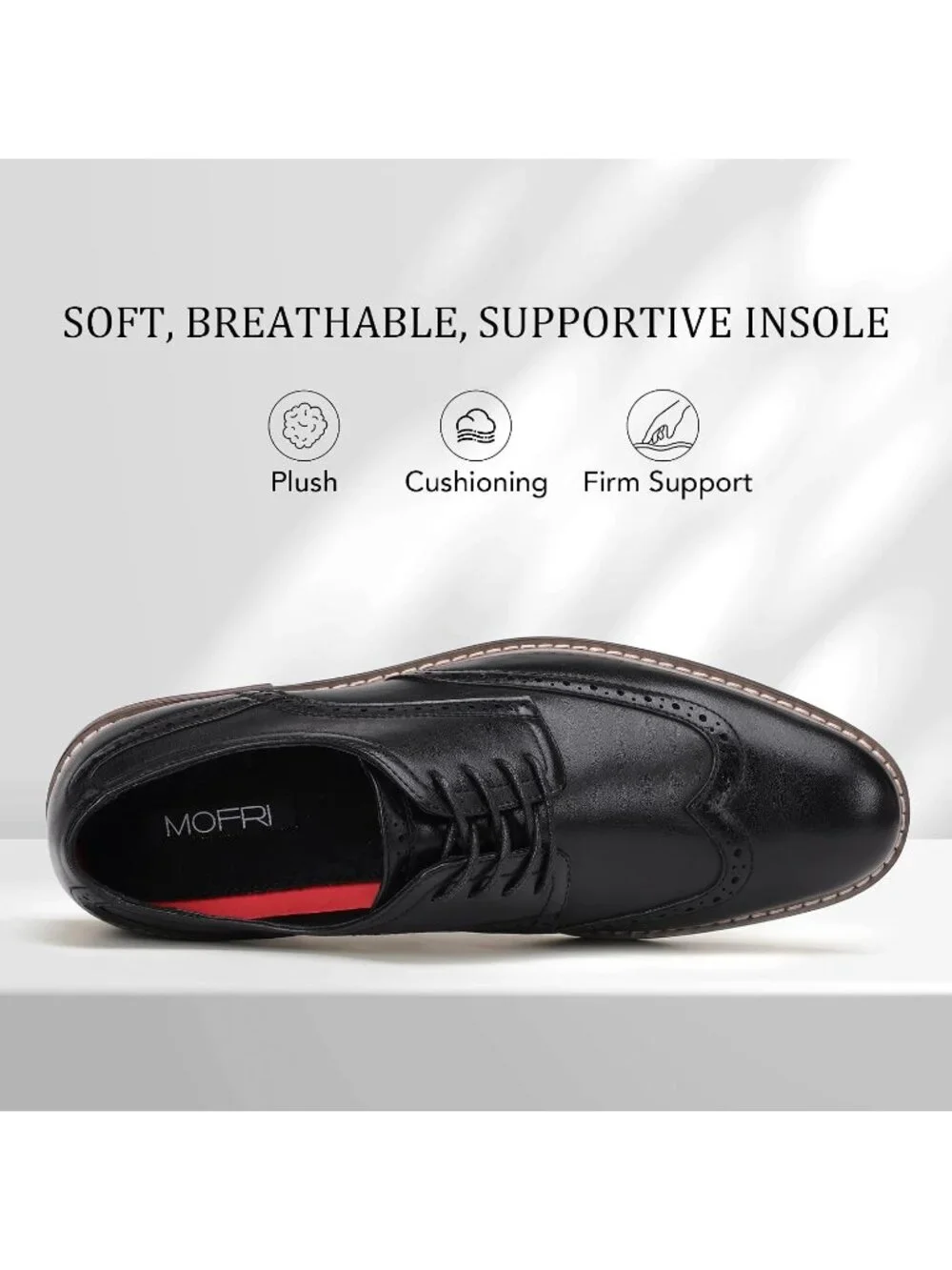 Men's Black Cap Toe Wedding Work Wear Office Business Oxford Dress Shoes